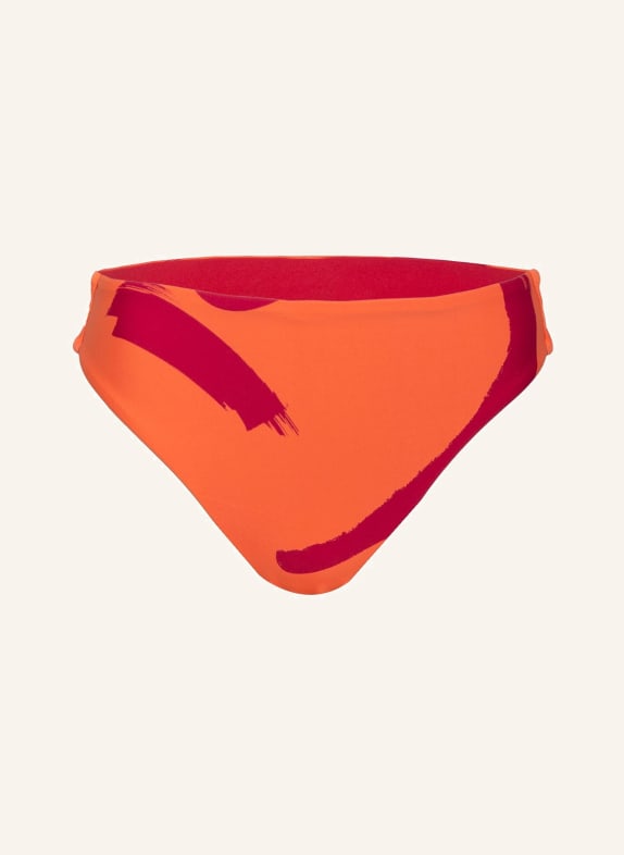 SEAFOLLY Bikini bottoms NEW WAVE ORANGE/ DARK RED