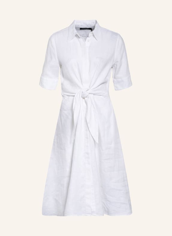 LAUREN RALPH LAUREN Shirt dress WAKANA with 3/4 sleeves WHITE