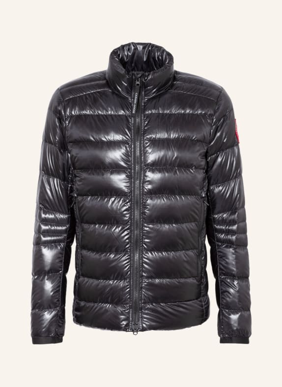 CANADA GOOSE Lightweight down jacket CROFTON BLACK