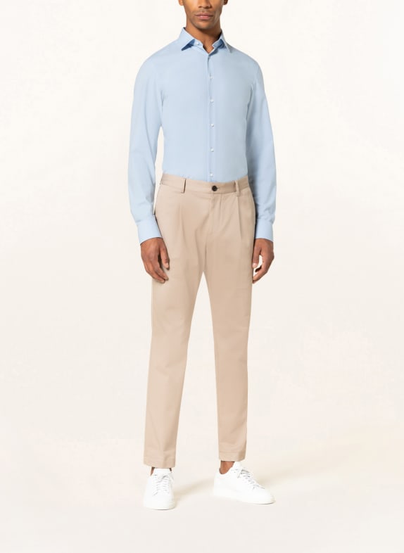 OLYMP Hemd Level Five 24/Seven body fit HELLBLAU