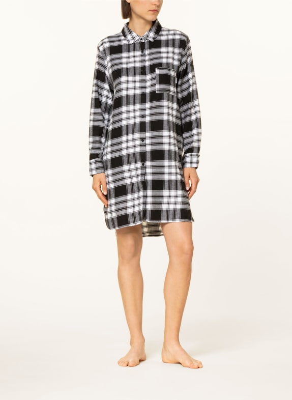 DKNY Flanell-Nachthemd JUST CHECKING IN