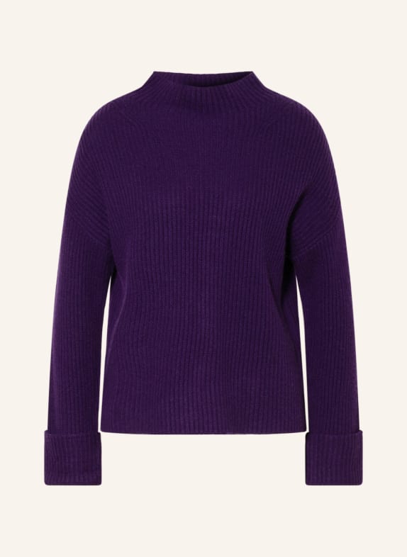MRS & HUGS Sweater with cashmere PURPLE