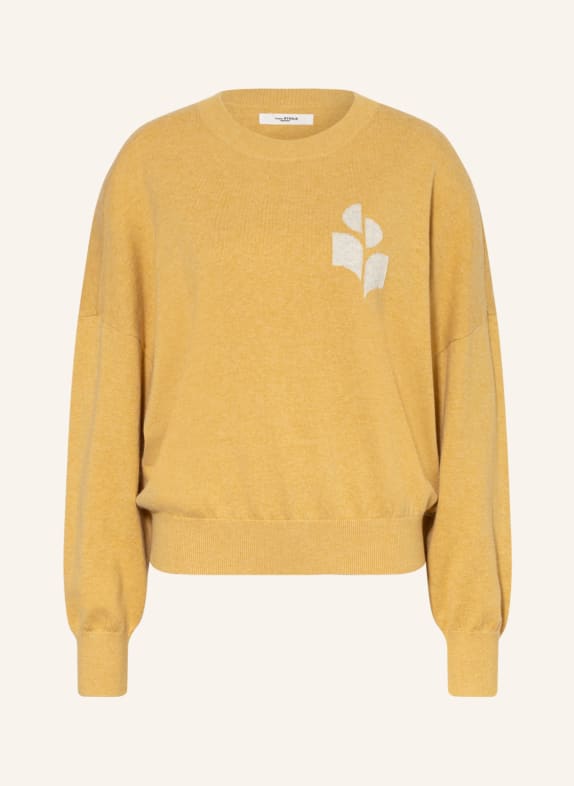 MARANT ÉTOILE Sweter MARISANS ŻÓŁTY