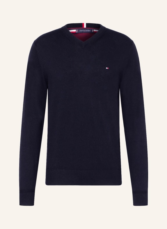 TOMMY HILFIGER Pullover DUNKELBLAU