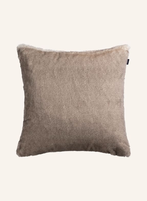 JOOP! Decorative cushion cover made of faux fur BROWN