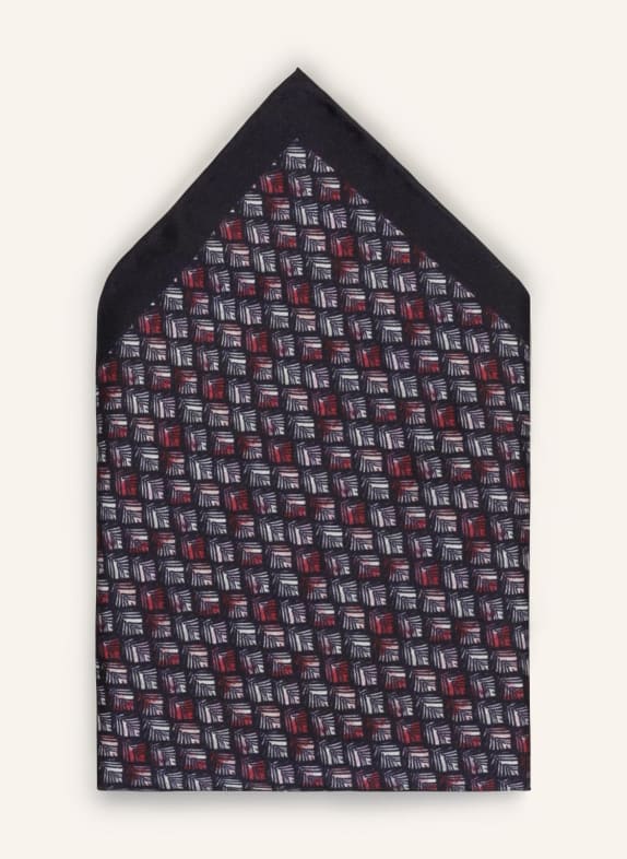 OLYMP Einstecktuch DUNKELBLAU / DUNKELROT