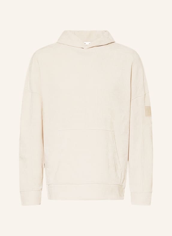 Calvin Klein Jeans Corduroy hoodie CREAM