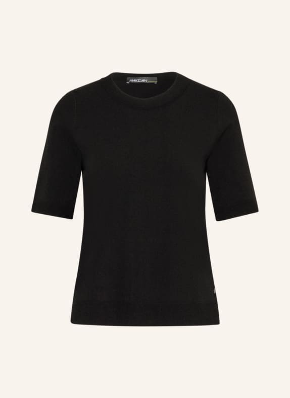 MARC CAIN Dzianinowa koszulka 900 BLACK