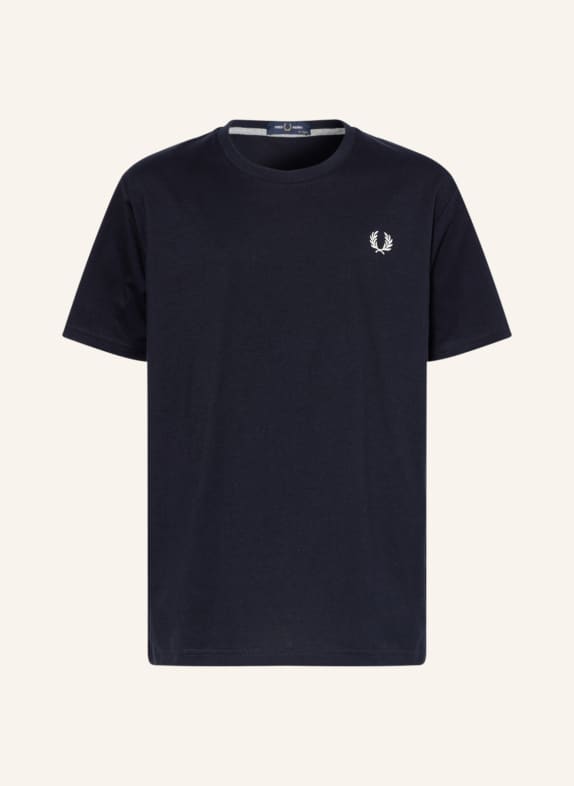 FRED PERRY T-shirt GRANATOWY
