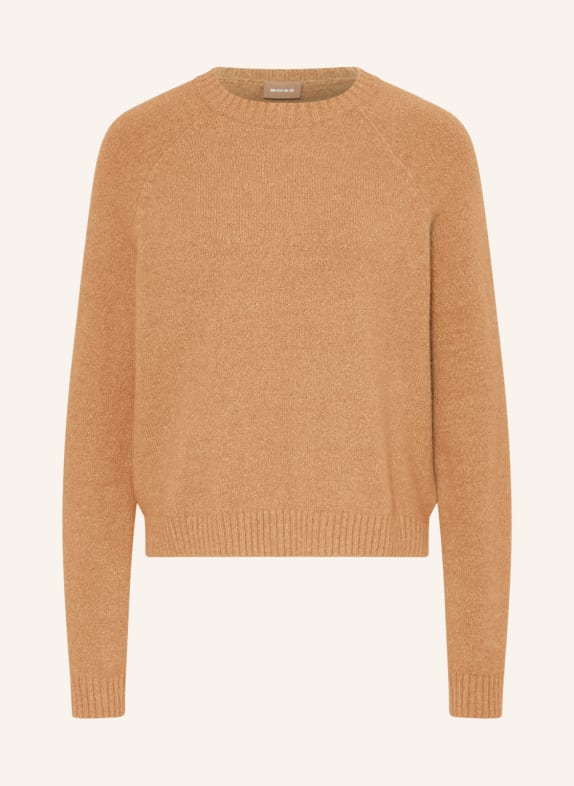 BOSS Pullover FEBISAN mit Alpaka BEIGE