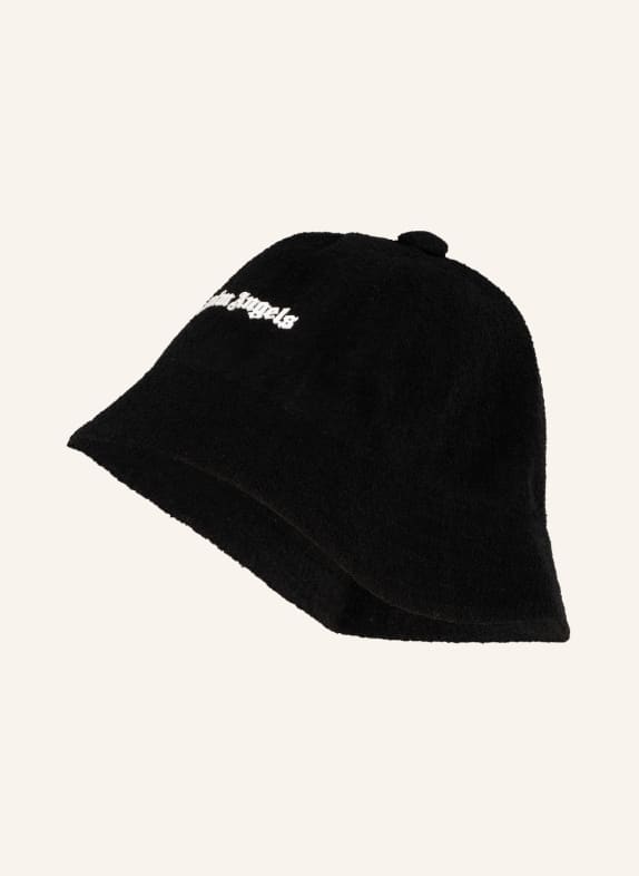 Palm Angels Czapka rybacka z materiału frotte