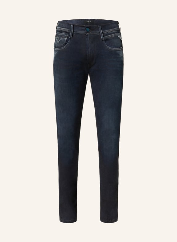 REPLAY Jeans ANBASS RE-USEDANBASS HYPERFLEX RE-USED slim fit 007 DARK BLUE