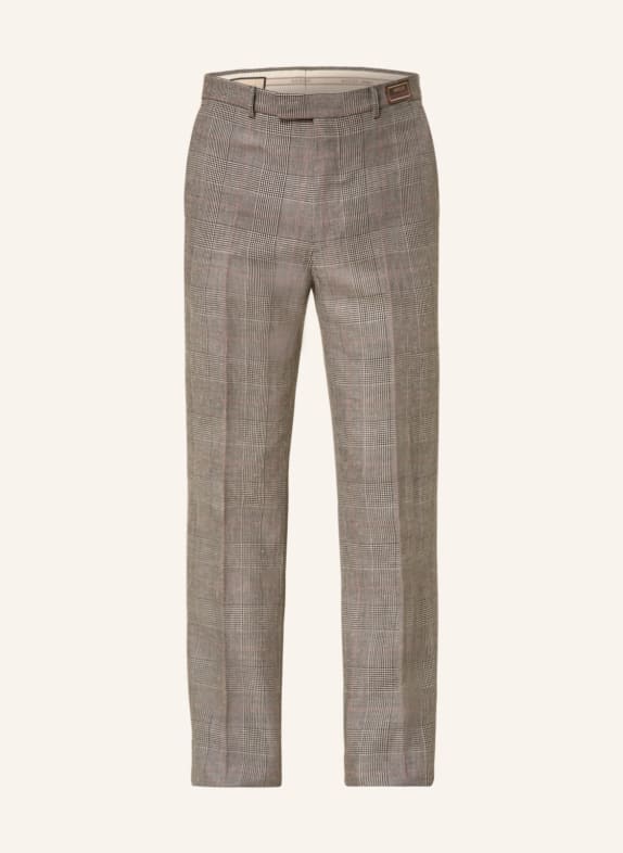 GUCCI Suit trousers regular fit with linen