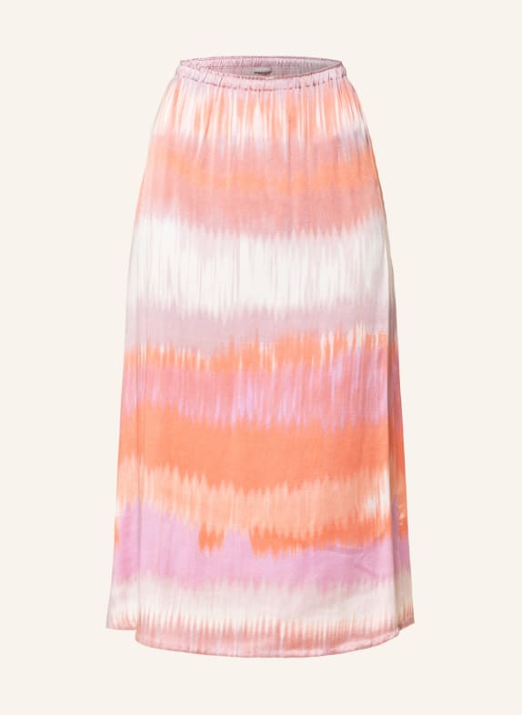 HEMISPHERE Seidenrock ORANGE/ ROSA/ CREME