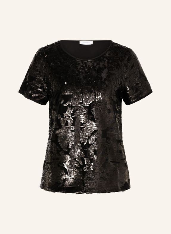 darling harbour T-shirt with sequins BLACK