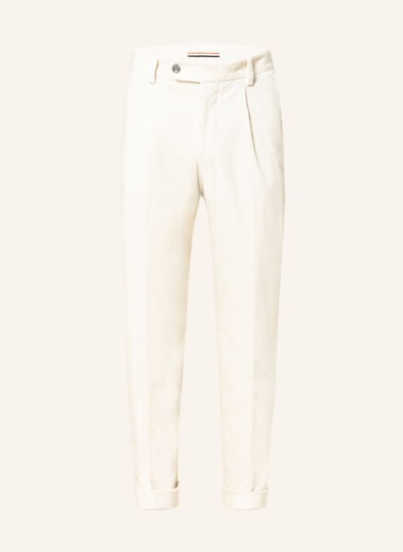 BOSS Cordhose PERIN Relaxed Fit WEISS