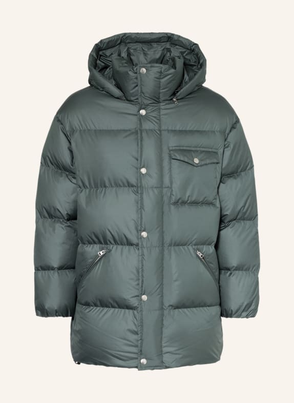 Marc O'Polo Daunenjacke mit abnehmbarer Kapuze OLIV