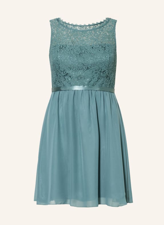 Suddenly Princess Cocktail dress with lace TEAL
