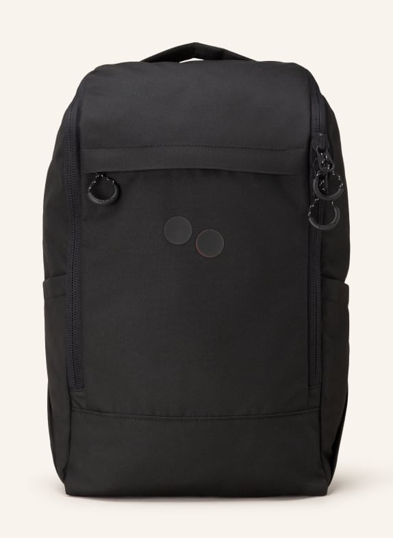 pinqponq Backpack PURIK with laptop compartment 21 l BLACK