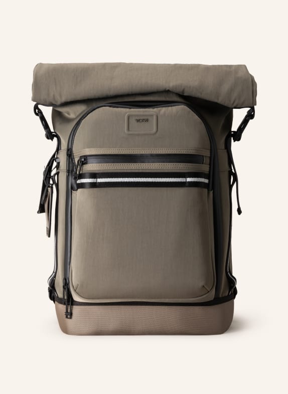 TUMI ALPHA BRAVO backpack ALLY with laptop compartment KHAKI