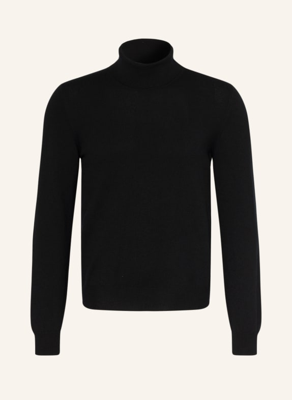 GRAN SASSO Turtleneck sweater BLACK