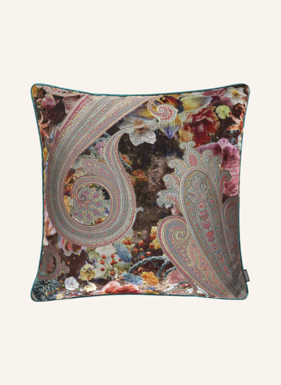 ROHLEDER Decorative cushion BOUDOIR  BLACK/ TURQUOISE/ RED