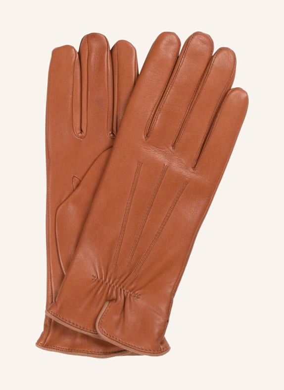 ROECKL Lederhandschuhe ANTWERPEN MITTELBRAUN