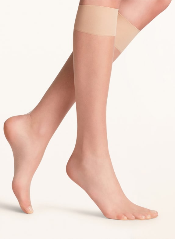 FALKE Fine knee-high stockings SHELINA 4169 POWDER