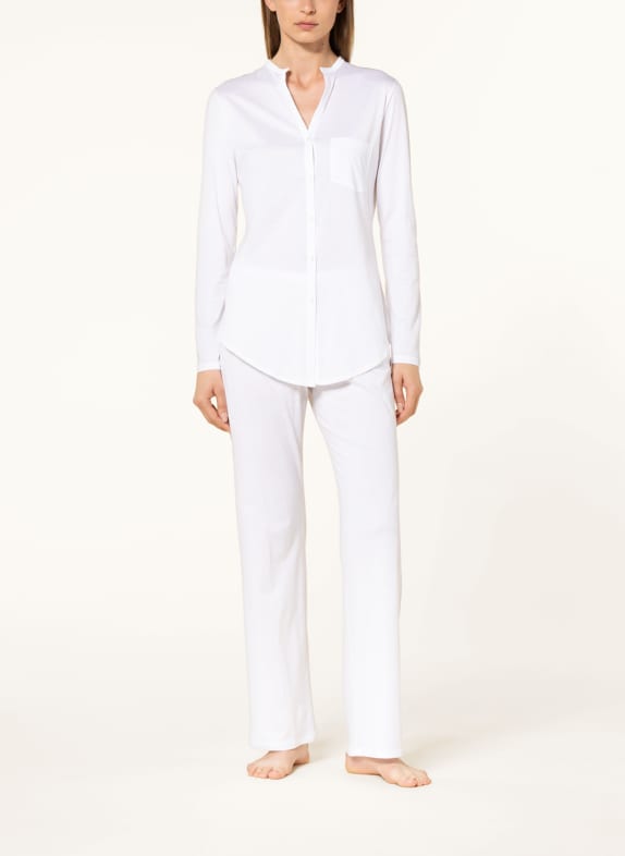 HANRO Pyjama COTTON DELUXE WIT