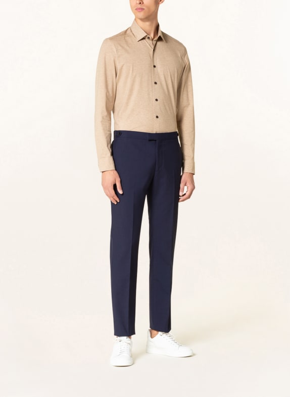OLYMP Jerseyhemd Luxor 24/Seven modern fit BEIGE