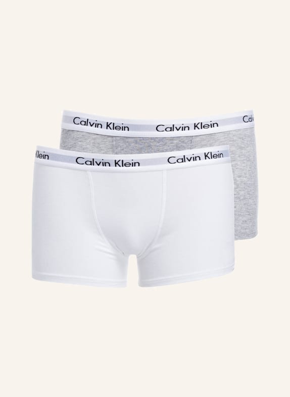 Calvin Klein 2er-Pack Boxershorts MODERN COTTON GRAU/ WEISS