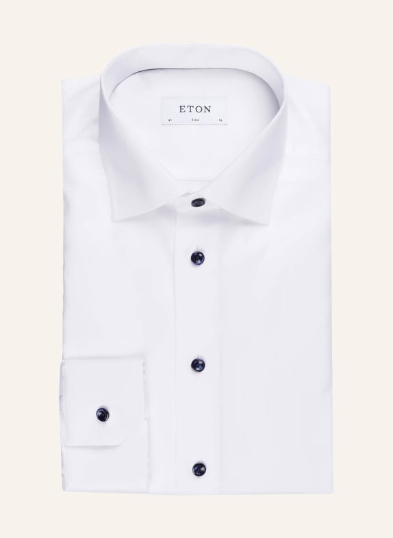 ETON Shirt slim fit WHITE