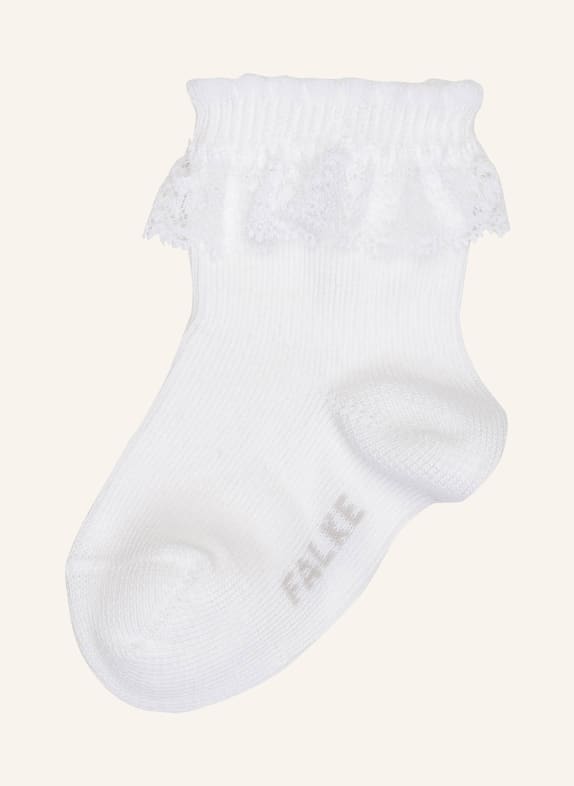 FALKE Socken ROMANTIC LACESO 2000 WHITE