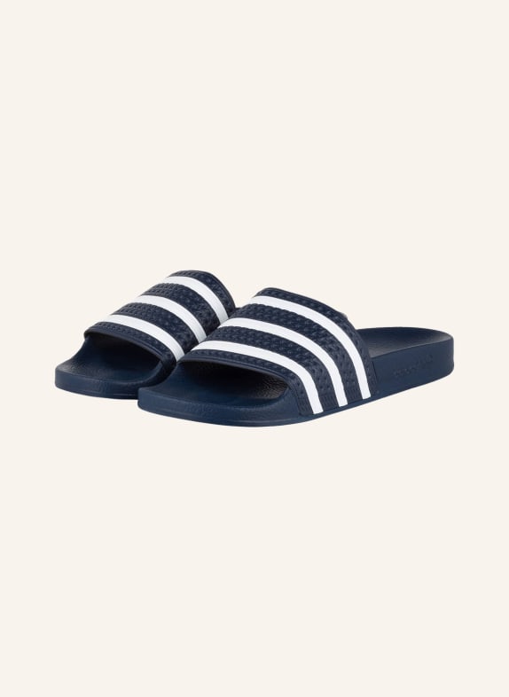 adidas Originals Pantofle ADILETTE NAVY/ BÍLÁ