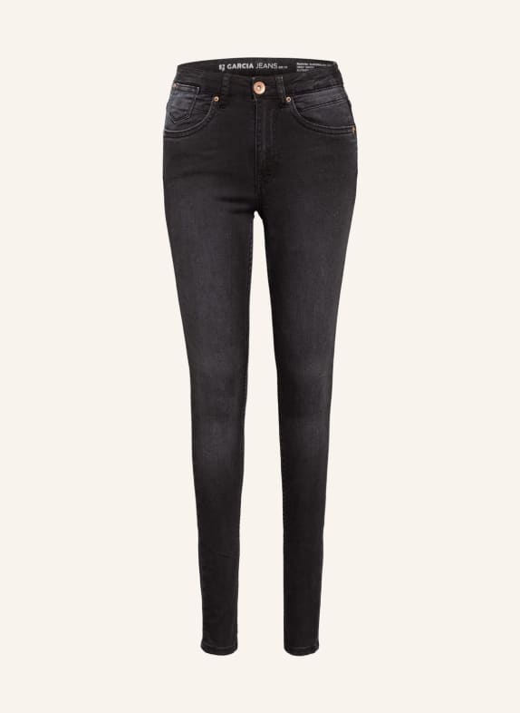 GARCIA Jeans RIANNA Super Slim Fit DUNKELGRAU