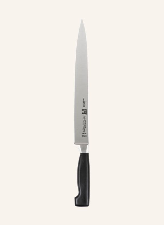 ZWILLING Kitchen knife ****VIER STERNE BLACK/ SILVER