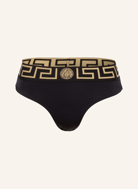VERSACE Basic bikini bottoms BLACK/ GOLD