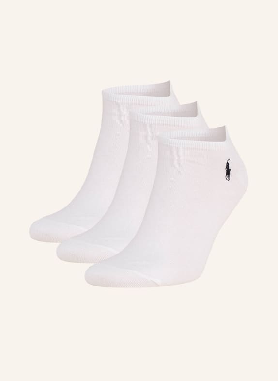 POLO RALPH LAUREN 3-pack socks 002 WHITE