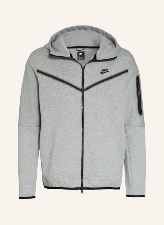 Nike Sweat jacket GRAY/ WHITE