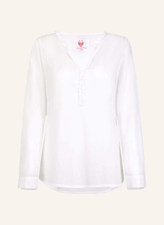 LIEBLINGSSTÜCK Blusenshirt ROSEMARIE mit Rüschenbesatz