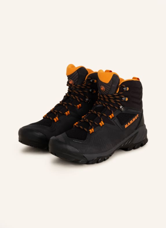 MAMMUT Trekking shoes SAPUEN HIGH GTX® BLACK/ ORANGE