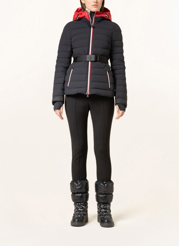 MONCLER GRENOBLE Down ski jacket BRUCHE DARK GRAY