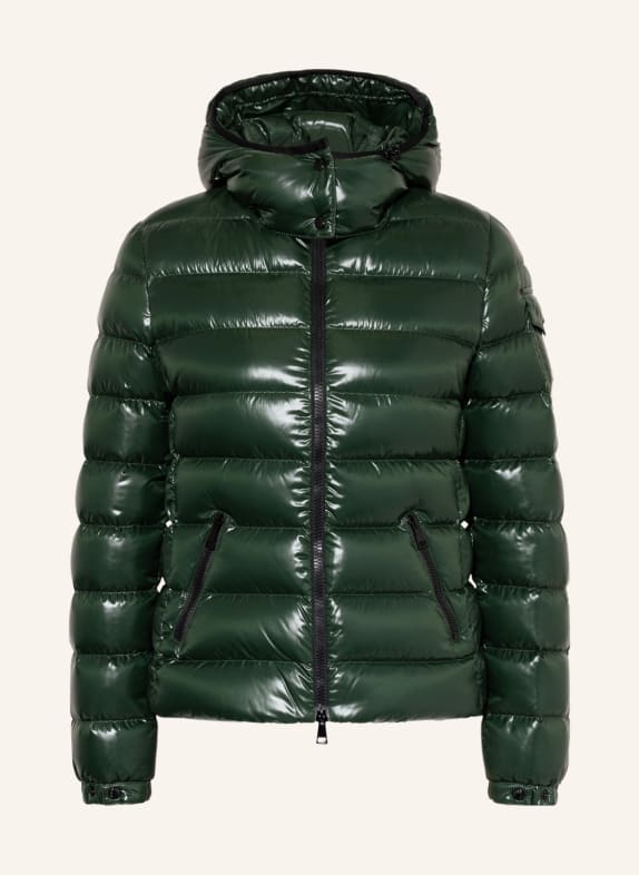 MONCLER Down jacket BADY with removable hood DARK GREEN
