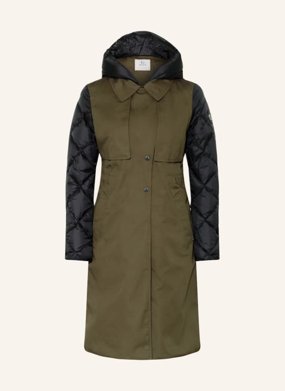 WOOLRICH Down jacket GLENDALE in mixed materials