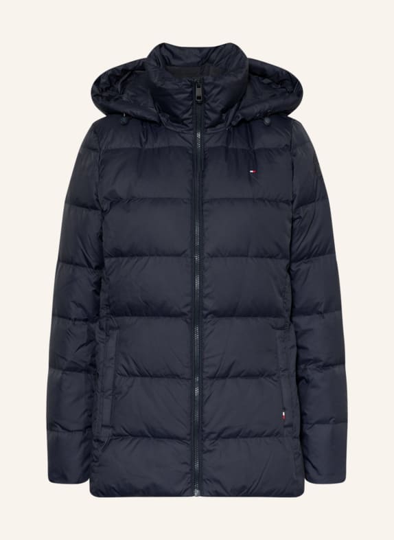 TOMMY HILFIGER Down jacket with removable hood