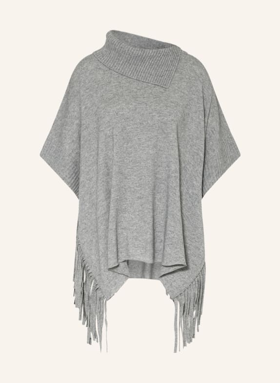 REPEAT Poncho with fringes