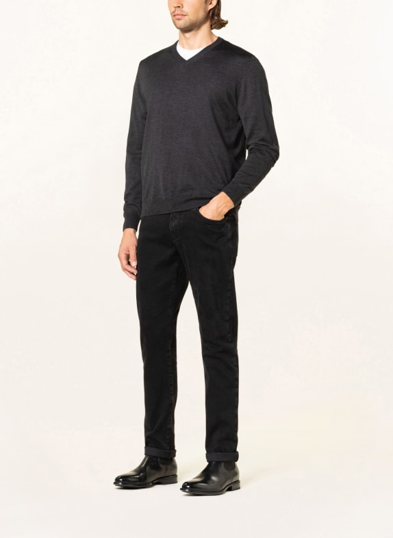 OLYMP Pullover DUNKELGRAU