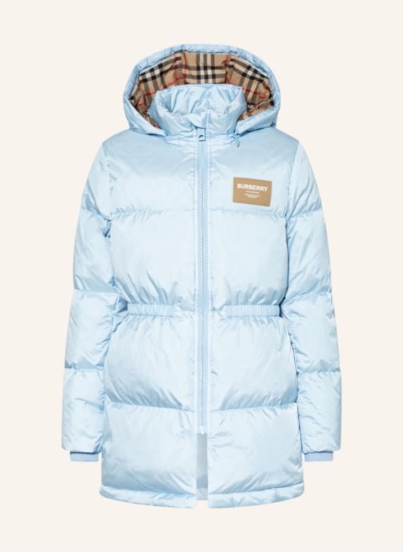 BURBERRY Kurtka puchowa z odpinanym kapturem