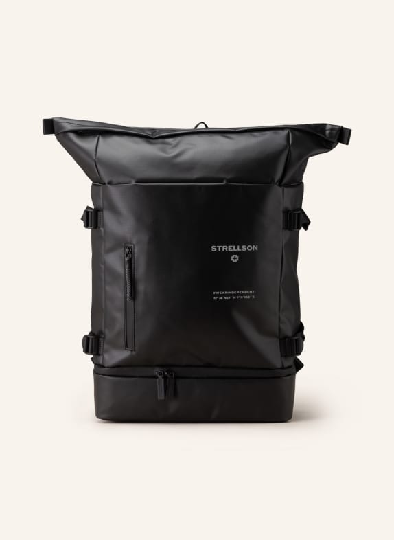 STRELLSON Backpack STOCKWELL 2.0 with laptop compartment BLACK