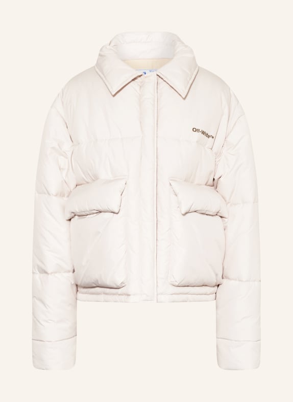 Off-White Quilted jacket CREAM